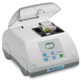 Benchmark Scientific D1030 BeadBug™3 Microtube Homogenizer with digital display on a white background