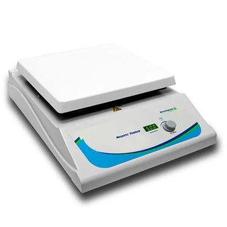 Benchmark Scientific H3710-S Digital Magnetic Stirrer with digital display on a white background