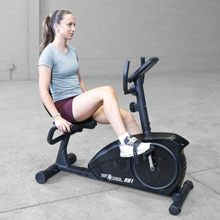 Best Fitness BFRB1B Recumbent Bike, Pulse Recovery Mode