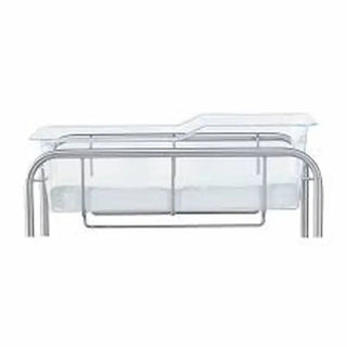 Blickman 8044SS-KIT  Bassinet With Open Shelves, 4” Ball-Bearing Swivel Casters 