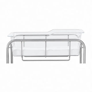 Blickman 8048SS-KIT Bassinet With Closed 2-Door Cabinet, One Solid Shelf, 8” From The Floor