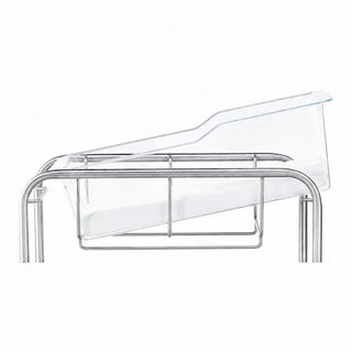 Blickman 8048SS-KIT Bassinet With Closed 2-Door Cabinet, One Solid Shelf, 8” From The Floor