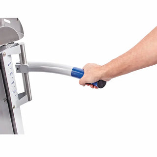 Blickman NZ9000 Nezzie Ambulation Device, 304 Stainless Steel, 4” Twin Wheel, 7/8” Diameter, 18GA