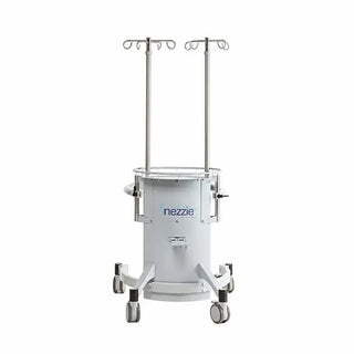 Blickman NZ9000 Nezzie Ambulation Device, 304 Stainless Steel, 4” Twin Wheel, 7/8” Diameter, 18GA 