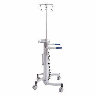 Blickman NZ9000 Nezzie Ambulation Device, 304 Stainless Steel, 4” Twin Wheel, 7/8” Diameter, 18GA 
