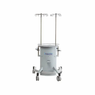 Blickman NZ9100 Nezzie Junior Ambulation Device, 4" Antimicrobial Twin-Wheel Swivel Casters With Brakes, 360° Mobility