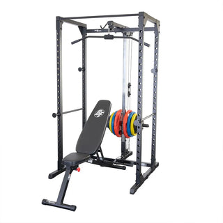 Body-Solid Best Fitness BFPR100B Power Rack, 500 lb. Weight Capacity