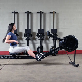 Body-Solid Endurance R300 Indoor Rower, Polar Compatible Wireless HR