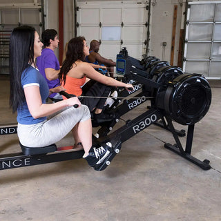 Body-Solid Endurance R300 Indoor Rower, Polar Compatible Wireless HR