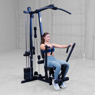 Body-Solid G1B Multi-Station Gym, 160 lb. Alloy Weight Stack