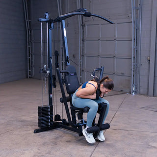 Body-Solid G1B Multi-Station Gym, 160 lb. Alloy Weight Stack
