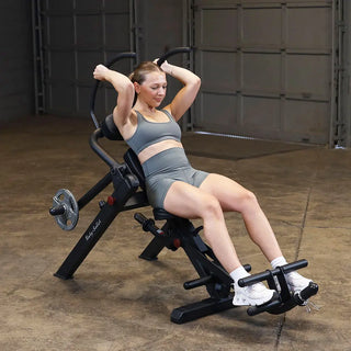Body-Solid GAB300B Semi-Recumbent Ab Bench