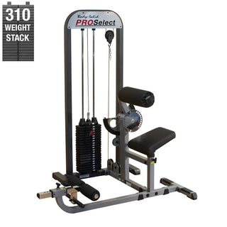 Body-Solid GCAB-STK/3 Pro Select CAM Ab and Back Machine (310 lb. Stack)