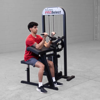 Body-Solid GCBT-STK2 Pro Select CAM Biceps Triceps Machine 210 lb. Stack 