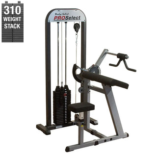 Body-Solid GCBT-STK3 Pro Select CAM Biceps Triceps Machine 310 lb. Stack 