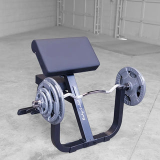 Body-Solid GPCB329B Preacher Curl Bench, Heavy-Gauge Steel Frame