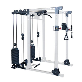 Body-Solid GPRFTS Power Rack Functional Trainer Attachment with Weight Stacks