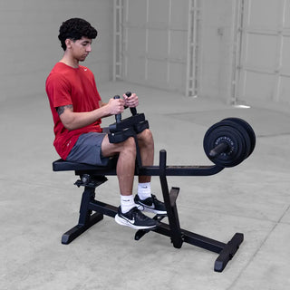 Body-Solid GSCR349B Seated Calf Raise Machine (Black Edition)