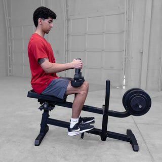 Body-Solid GSCR349B Seated Calf Raise Machine (Black Edition)