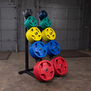 Body-Solid GWT76 High Capacity 2`` Olympic Plate Rack