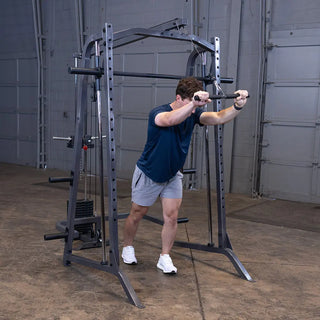 Body-Solid Powerline PLT200 Smith Machine Lat Attachment