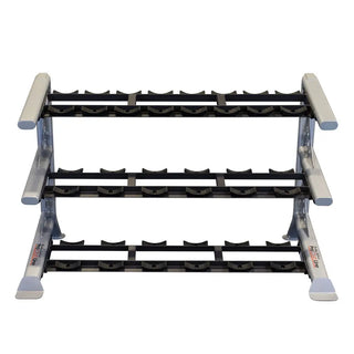 Body-Solid Pro ClubLine SDKR1000SD Modular Storage Rack with Dumbbell Saddle Tiers