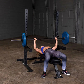 Body-Solid Pro ClubLine SPR250 Squat Rack, 1000 lbs Capacity