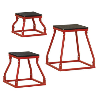 Body-Solid Tools BSTPBS1 Steel Frame Plyo Box Set of 3