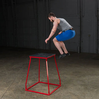 Body-Solid Tools BSTPBS1 Steel Frame Plyo Box Set of 3