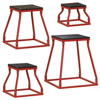 Body-Solid Tools BSTPBS2 Steel Frame Plyo Box Set of 4