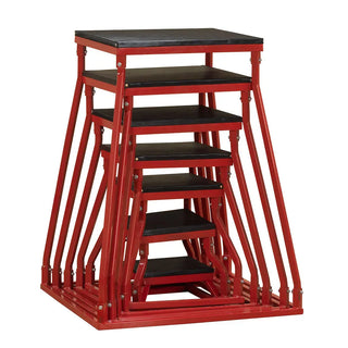 Body-Solid Tools BSTPBS5 Steel Frame Plyo Box Set of 7