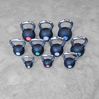 Body-Solid Tools KBZS275 5-50 lb. KBZ Premium Kettlebell Set 