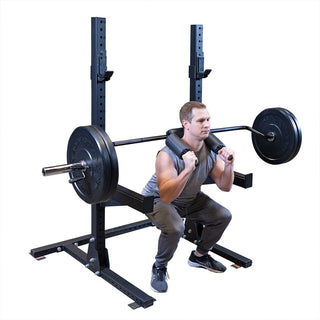 Body-Solid Tools OBSS50B Safety Squat 2`` Olympic Bar