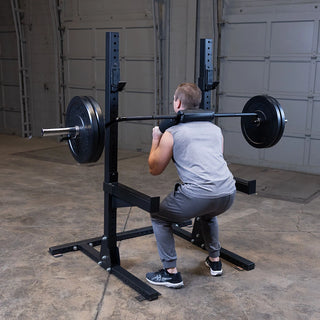 Body-Solid Tools OBSS50B Safety Squat 2`` Olympic Bar
