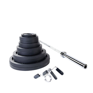 Body-Solid Tools OSC300S Cast Iron 2`` Olympic Weight Set