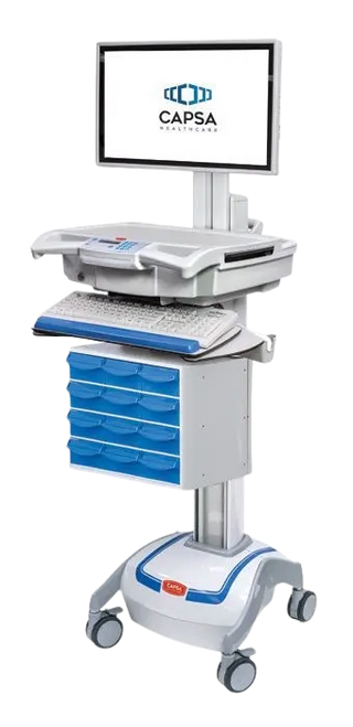 Capsa Healthcare 1975074/1975075 M38e Easy to Use Healthcare Computing Workstation