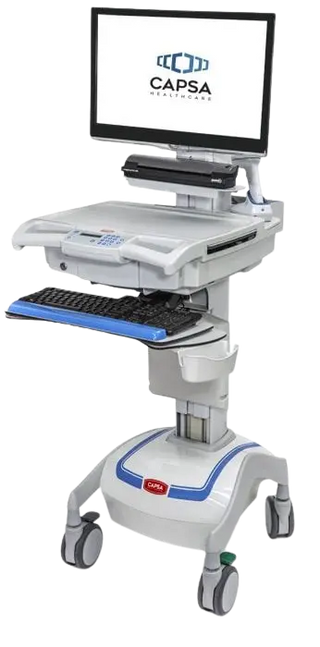 Capsa Healthcare 1975074/1975075 M38e Easy to Use Healthcare Computing Workstation