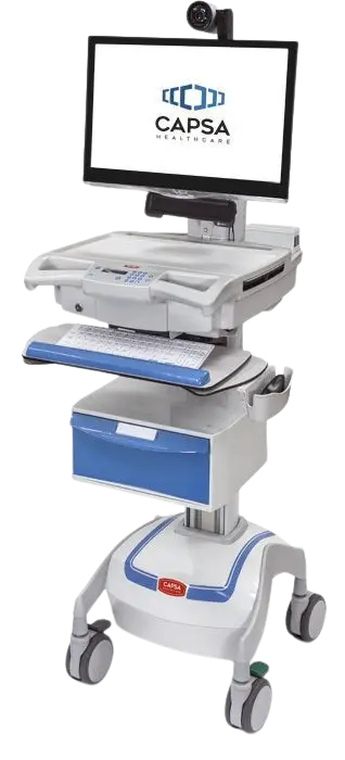 Capsa Healthcare 1975074/1975075 M38e Easy to Use Healthcare Computing Workstation