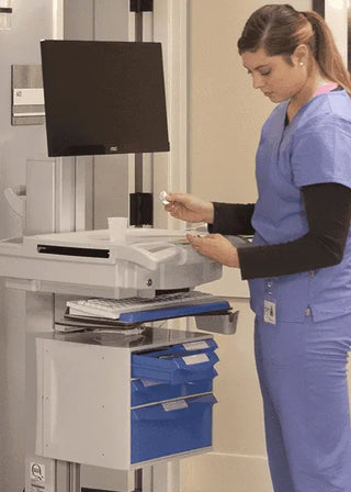 Capsa Healthcare 1975074/1975075 M38e Easy to Use Healthcare Computing Workstation