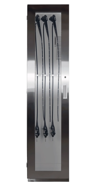 Capsa Healthcare SAS-18P-DRY 40.875″ TruAir Endoscope Drying Cabinet w/ HEPA Filtered Forced Air Channel,18 Flexible Endoscopes Capacity
