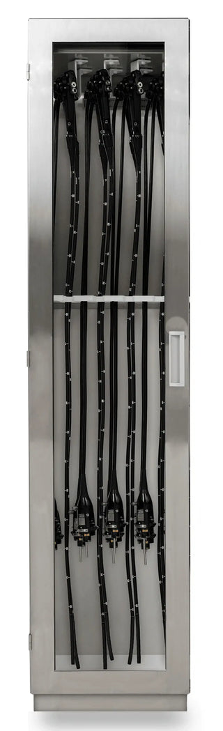 Capsa Healthcare SAS-18P-DRY 40.875″ TruAir Endoscope Drying Cabinet w/ HEPA Filtered Forced Air Channel,18 Flexible Endoscopes Capacity