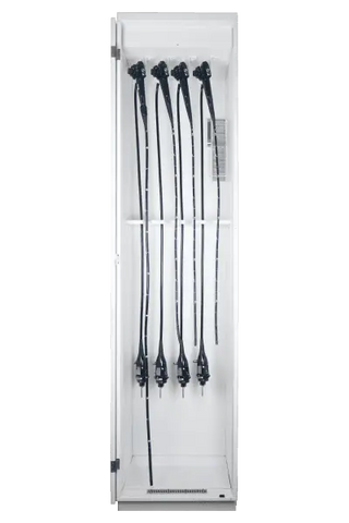 Capsa Healthcare SAS-18P-DRY 40.875″ TruAir Endoscope Drying Cabinet w/ HEPA Filtered Forced Air Channel,18 Flexible Endoscopes Capacity