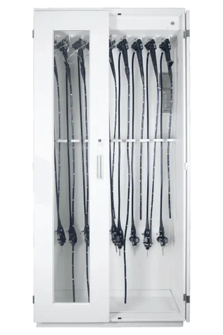 Capsa Healthcare SAS-18P-DRY 40.875″ TruAir Endoscope Drying Cabinet w/ HEPA Filtered Forced Air Channel,18 Flexible Endoscopes Capacity