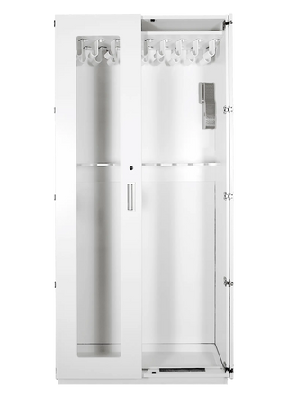 Capsa Healthcare SAS-4018 40.875″ TruAir Endoscope Storage Cabinet, 8 Flexible Endoscopes Capacity, Hepa Filter Fan