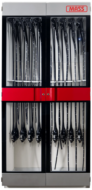Capsa Healthcare SAS-4018 40.875″ TruAir Endoscope Storage Cabinet, 8 Flexible Endoscopes Capacity, Hepa Filter Fan