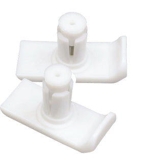 Carex A80900 Walker Ski Glides on a white background