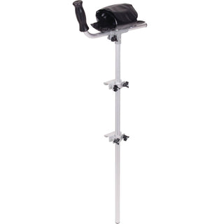 Carex FGA852 Walker Platform Attachment with black top and white base on a white background