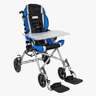Circle Specialty Strive Adaptive Stroller close-up view showing frame details
