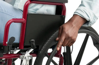 Circle Specialty Ziggo Pro Reclining Wheelchair self-propelled feature diagram