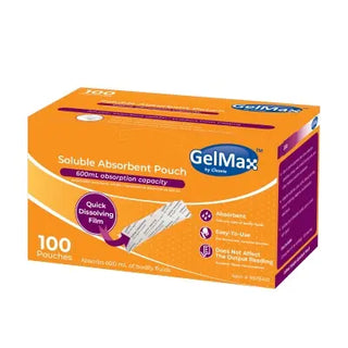 Clarke Healthcare C9578410CS Gelmax Water Soluble Pouch Absorption Pouch